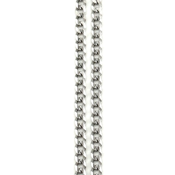 Iced Out 925 Sterling Silver Round Cut 3D Kuromi Necklace - Picture 8 of 10